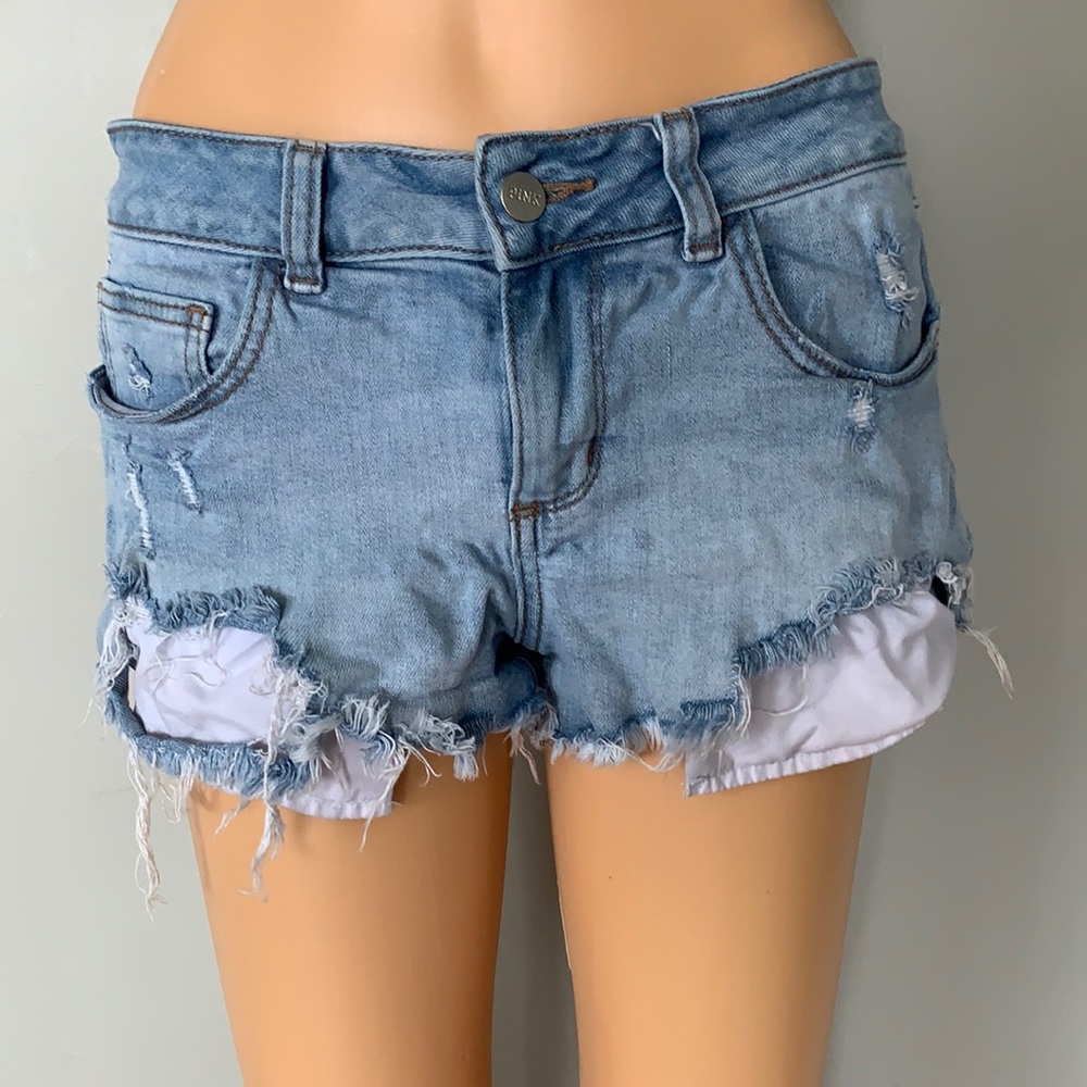 Pink VS Jean shorts
